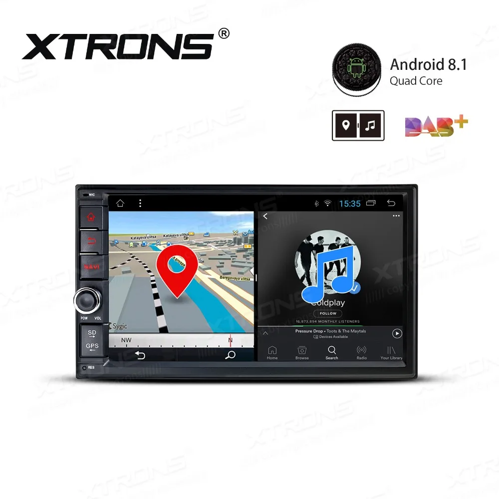 XTRONS 2 Din 7 ''Android 8 1 универсальный автомобильный мультимедийный Радио стерео