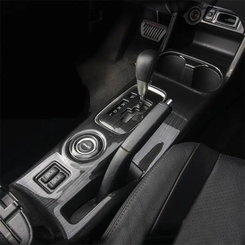 

Control system interior promote auto chromium parts protecter car styling decoration trim 16 FOR Mitsubishi Outlander