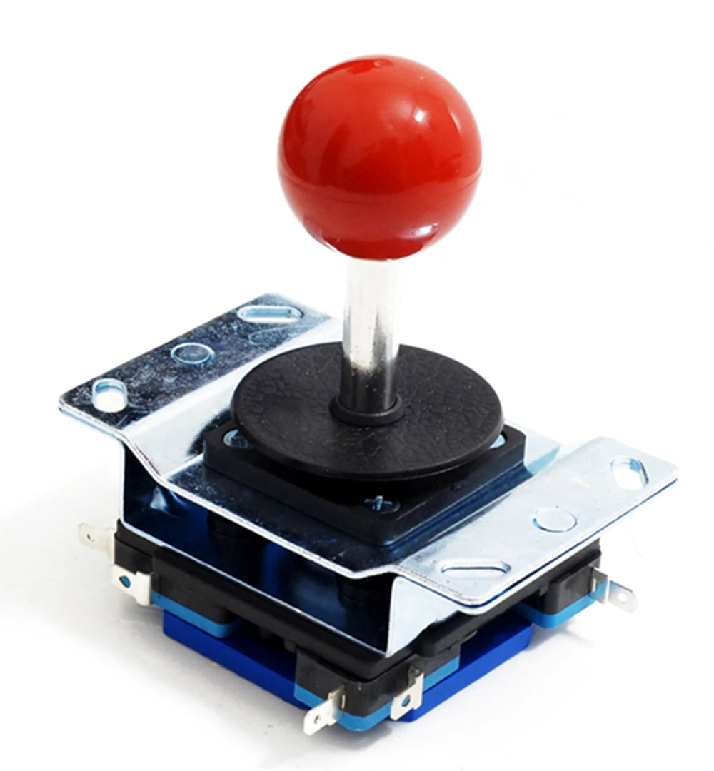 

Iron seat long shaft or short shaft joystick with red top ball for arcade game machine