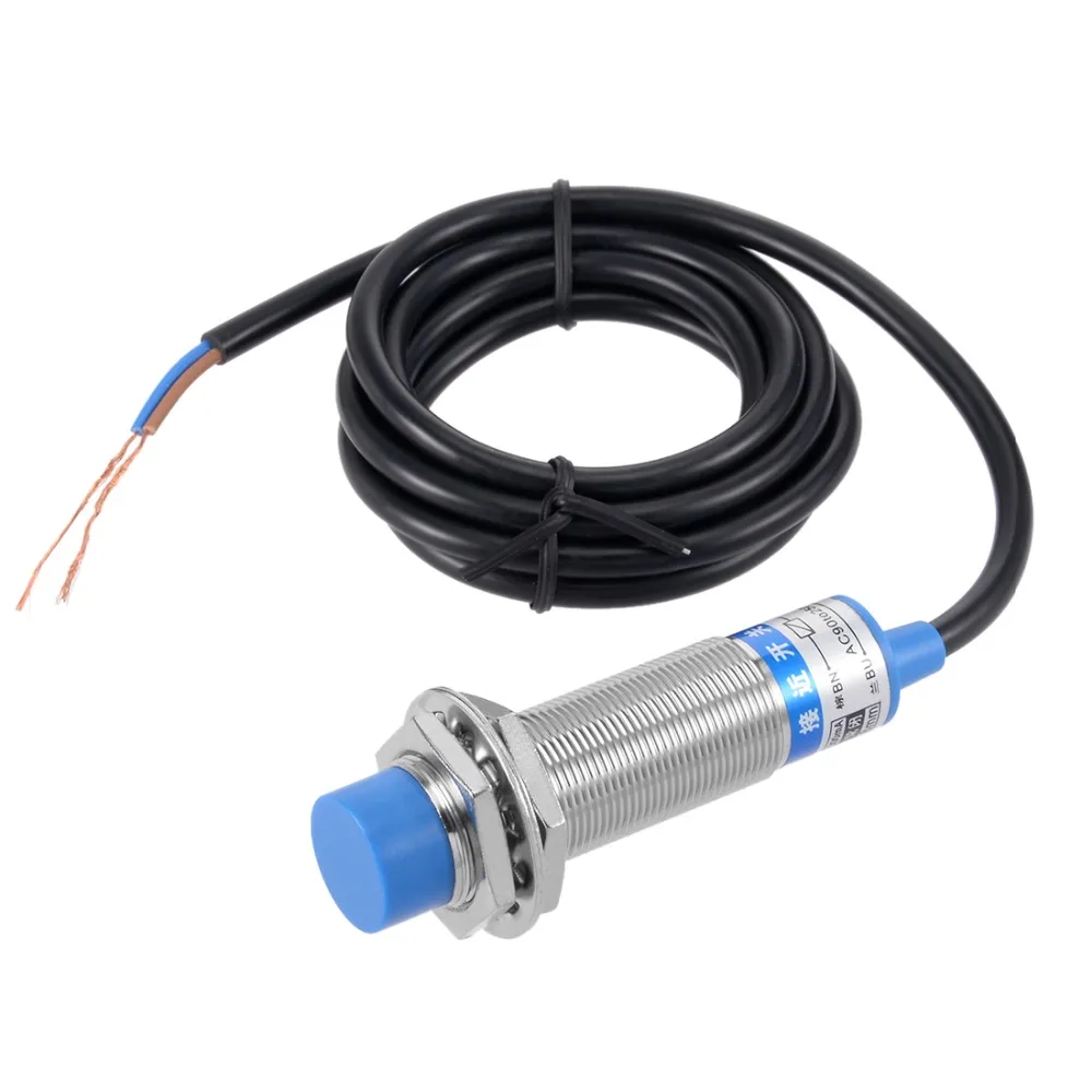 

UXCELL 1PCS 5/8mm Inductive Proximity Sensor Switch Detector NC AC 90-250V or DC 6-36V 100/200/300mA 2/3-wire PNP/NPN NO DC