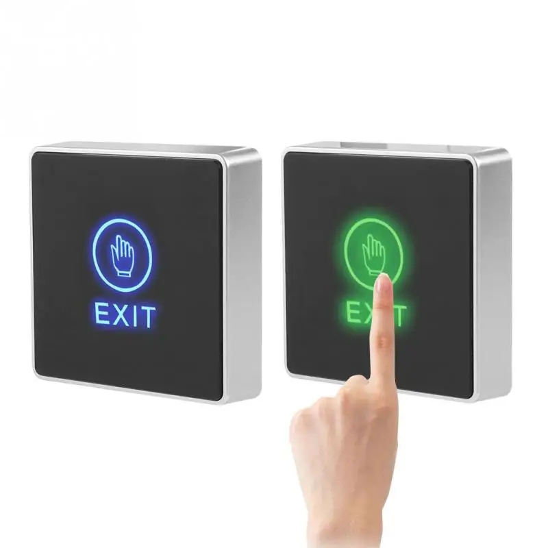 

C2 Door Touch Exit Release Unlock Button Switch Panel LED Light for Door Access Control System