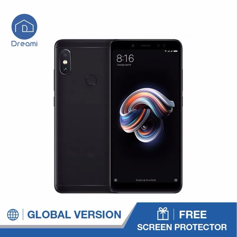 Глобальная версия Xiaomi Redmi Note 5 32 ГБ Встроенная память 3 Оперативная (1 год гарантии