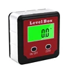 Red Precision digital protractor inclinometer Level box digital angle finder Bevel Box with magnet base ► Photo 2/6