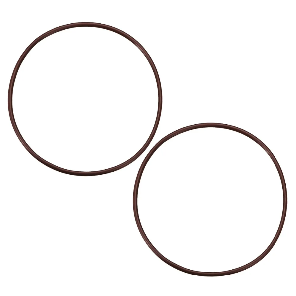 

UXCELL 2Pcs Gaskets O-Rings Fluorine Rubber 103.8 x 110 x 3.1mm Seal Rings Sealing Gasket For Electric Appliance Bearing Fitting