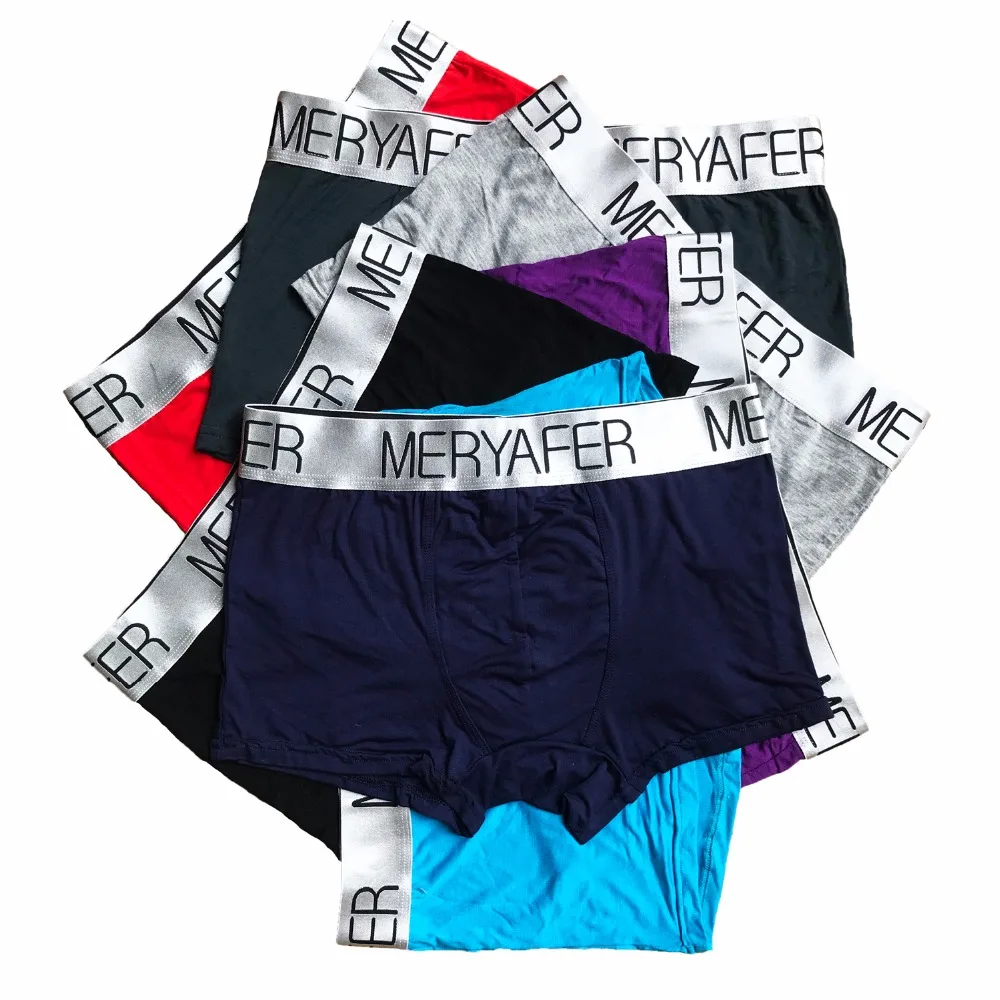4 шт. Мужское нижнее белье модал большие размеры трусы мужские M 3XL Sexy Men Cueca боксеры