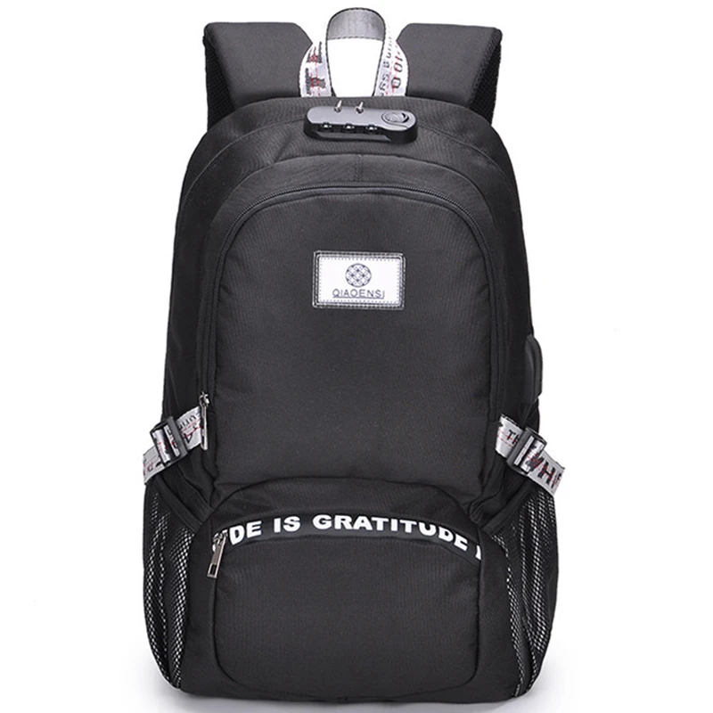 anti theft school backpack