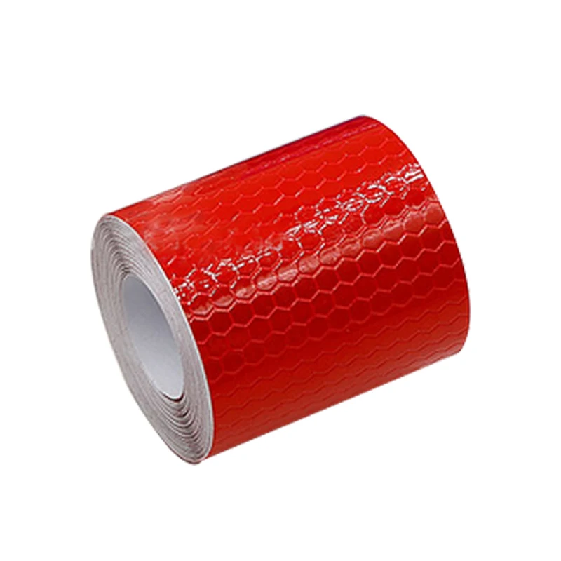 

5 cm*3 m Crystal Color Lattice Cellular Reflective Film Traffic Safety Warning Reflective Film