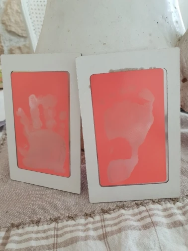 תמונה למזכרת של טביעת כף היד והרגל - קלי קלות - המומלצים
