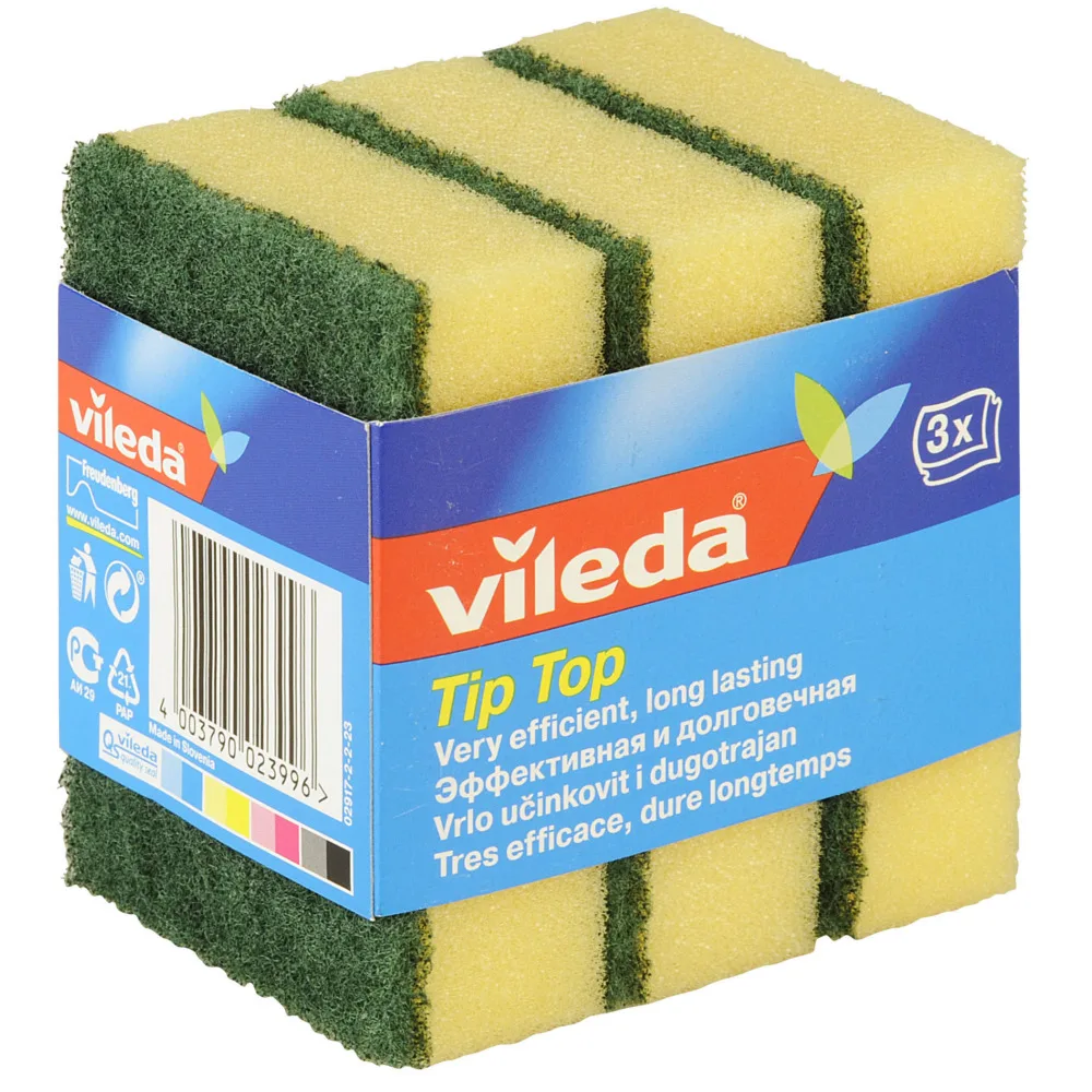 VILEDA Sponge classic tip top 3pcs | Дом и сад