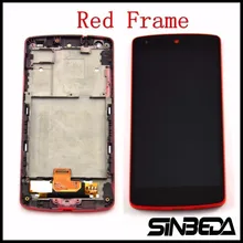 

Red Color For LG Google Nexus 5 D820 D821 LCD Display With Touch Screen Digitizer Assembly With Frame + Free Shiping