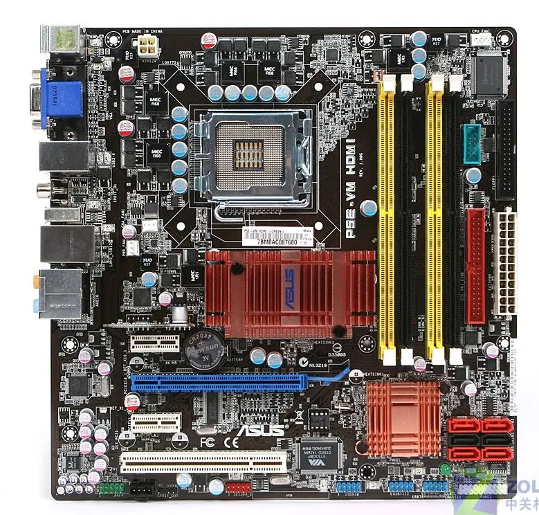 Материнская плата LGA775 для ASUS оригинальная б/у G35 775 DDR2 USB2.0 SATA2|Материнские платы| |