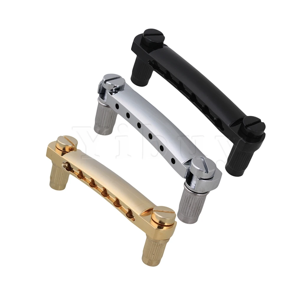 

Yibuy 3pcs Multicolor Tuneomatic Bridge Tailpiece Anchors for Electric Guitar