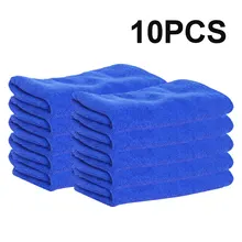 10 шт. ткань для мытья автомобиля ткань для чистки автомобиля супер мягкое полотенце для чистки автомобиля полотенце из микрофибры воск полировка сушка