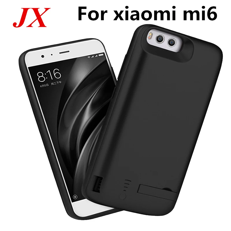 

For xiaomi mi 6 Battery Case 6500 Mah Fashion External Backup mi6 Power Case Charger Cover Pack For xiaomi mi 6 Battery case