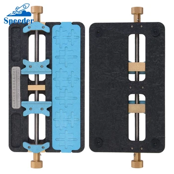 

Aluminum Alloy Bidirectional Bearings Adjustable Fixture Reparing Clamp For Fix Up To Two Equipment Or Electronic Motherboards