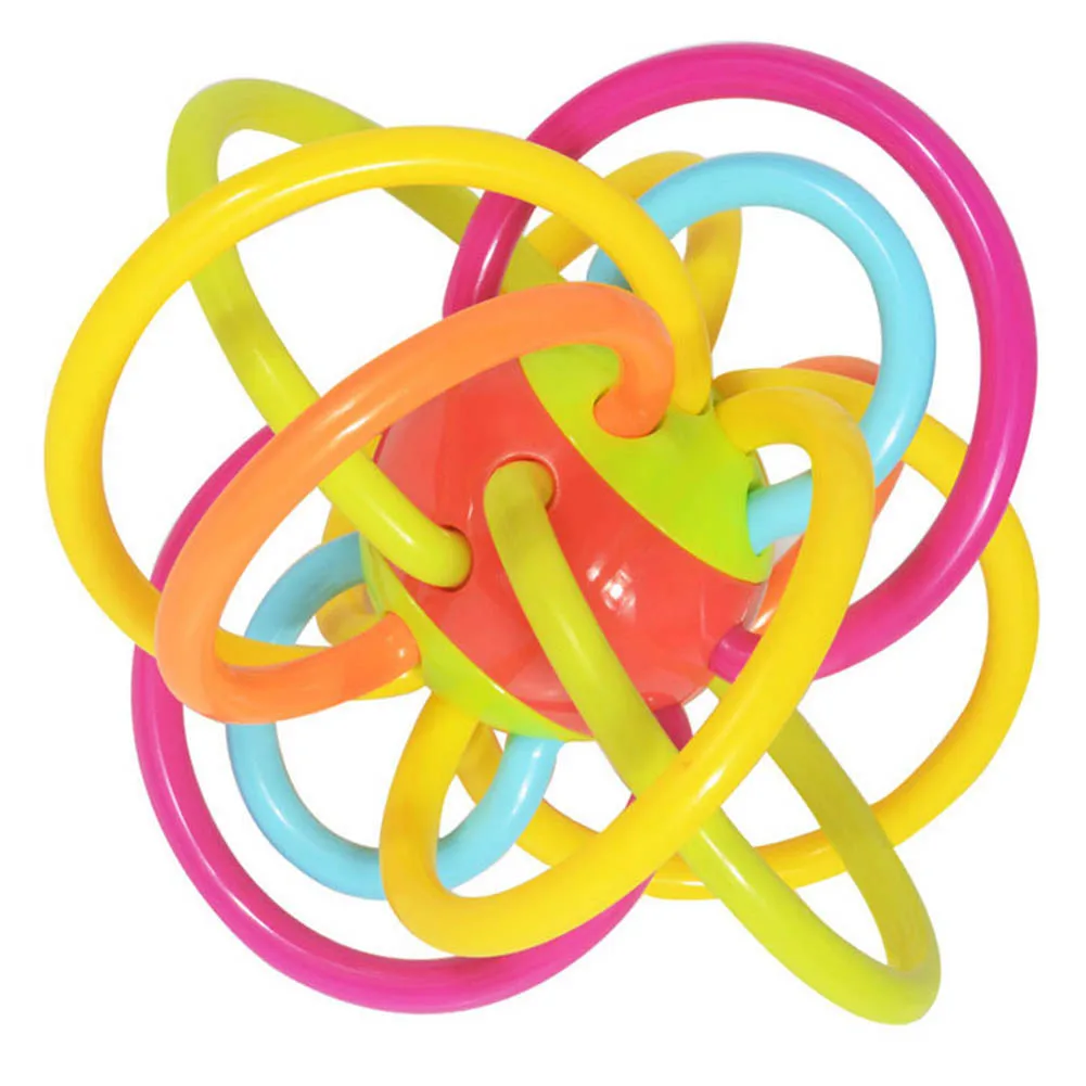 Baby Rattles Toys Develop Intelligence Baby Toys 0 12 Months Bell Ball Baby Grasping Toy Plastic