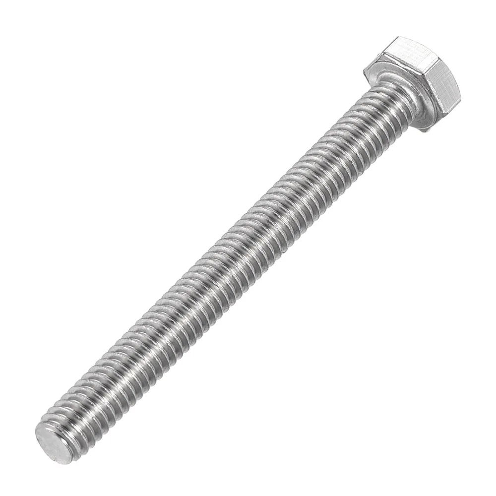 

UXCELL 5Pcs Bolts 5/16-18x3" 304 Stainless Steel Hex Head Screw Bolts Fastener Communication Equipment Ship Assembly Bolt