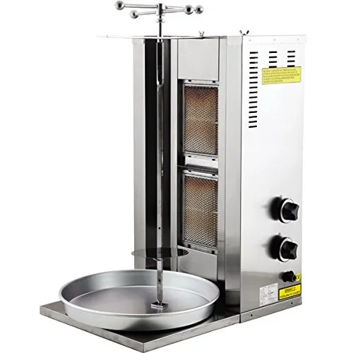 REAL INDUSTRIAL COMMERCIAL TURKISH DONER KEBAB 2 горелка газовый вертикальный Бройлер шаурма гироскоп