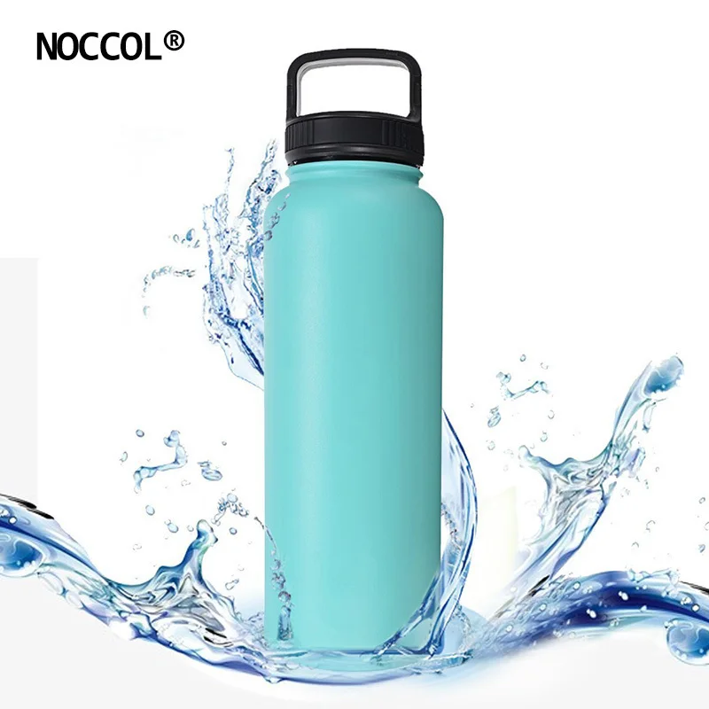 

NOCCOL Outdoor Sports Water Bottle Stainless Steel Kettle With Lid Insulation Eco-Friendly Travel Camping Drinkware Flask