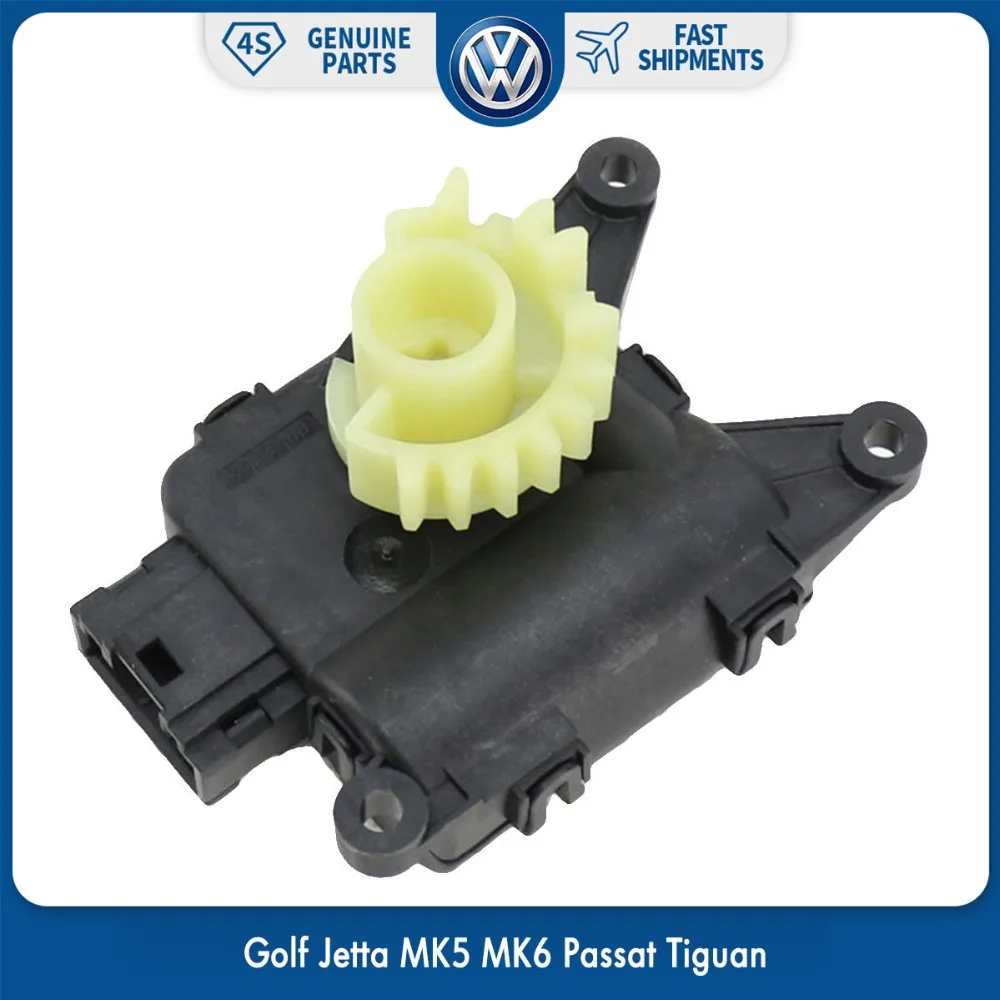 OEM Original Air Heater Vent Recirculation Flap Motor for Volkswagen VW