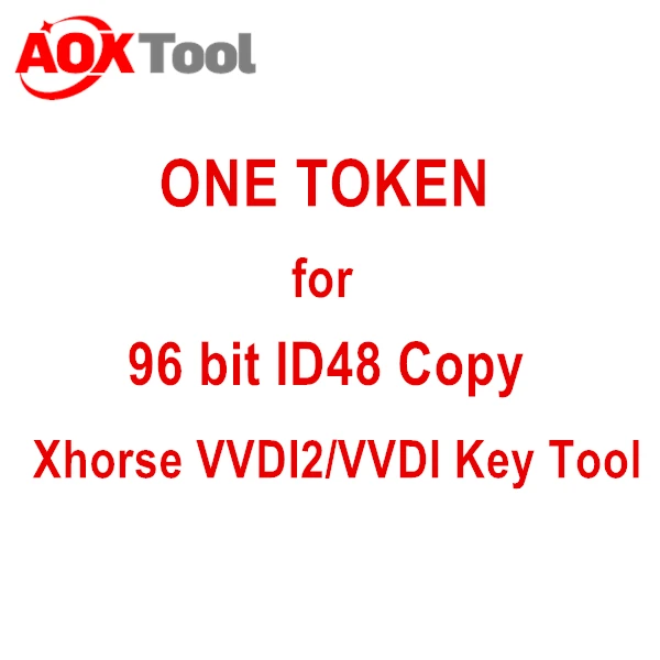 Один жетон для Xhorse VVDI2/VVDI Key Tool 96 bit ID48 Copy|Считыватели кодов и сканеры| |
