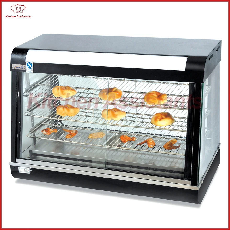 

R60-2 counter top electric chips food cake display showcase