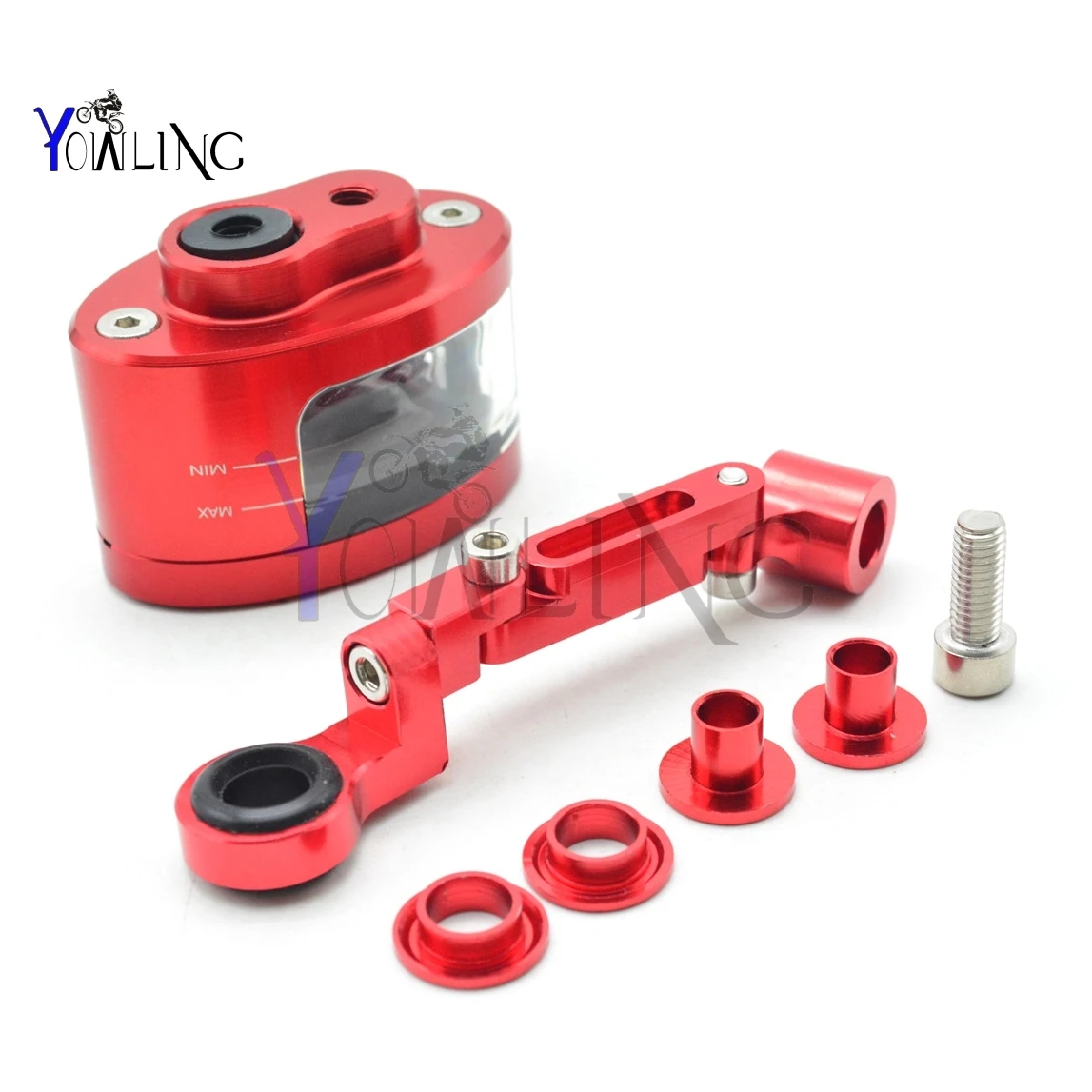 

Universal Motorcycle Brake Fluid Reservoir Oil Tank with mounting kit For Ducati Monster M400 M600 M620 M750 M900 S2R M750IE