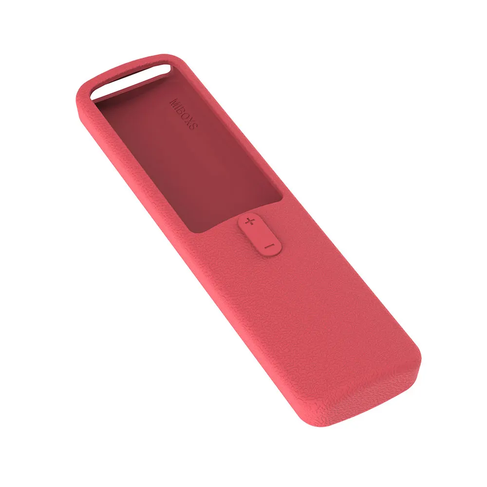 [2 шт. в упаковке] силиконовый чехол SIKAI для Xiaomi mi Box s 4k Cortex-A5 чехол для пульта дистанционного управления для mi dong mi box s tv box защитный чехол - Цвет: red
