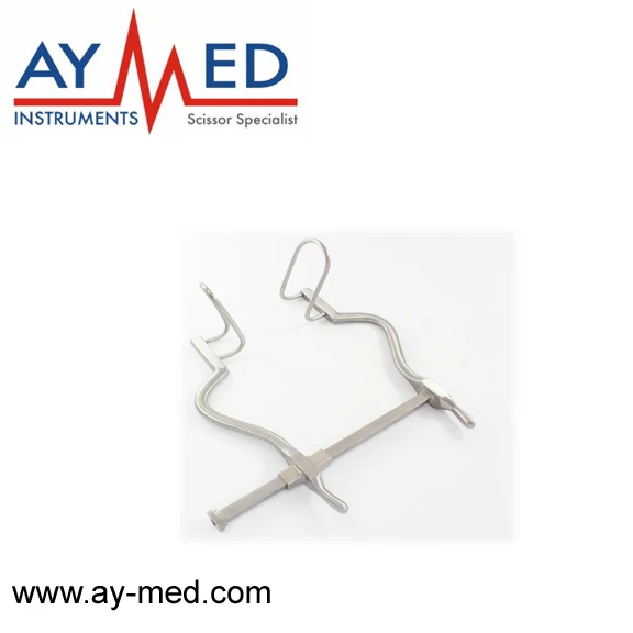 

2 pieces Gosset retractors - retractors - surgical instruments scissors