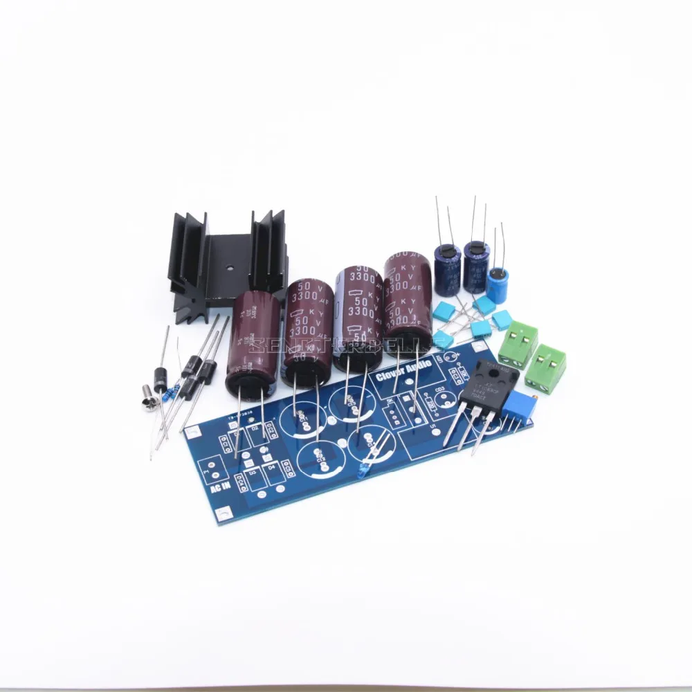 

DIY KIT LT1084 High-Power Linear Variable Regulated DC Power Supply Board Kit