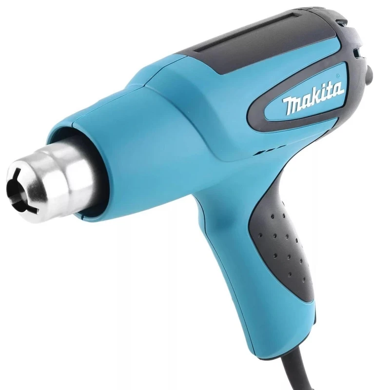 Фен технический Makita HG5012 (Мощность 1600 Вт, 2 режима работы, производительность 350/500 л/мин, температура 350/500 с)