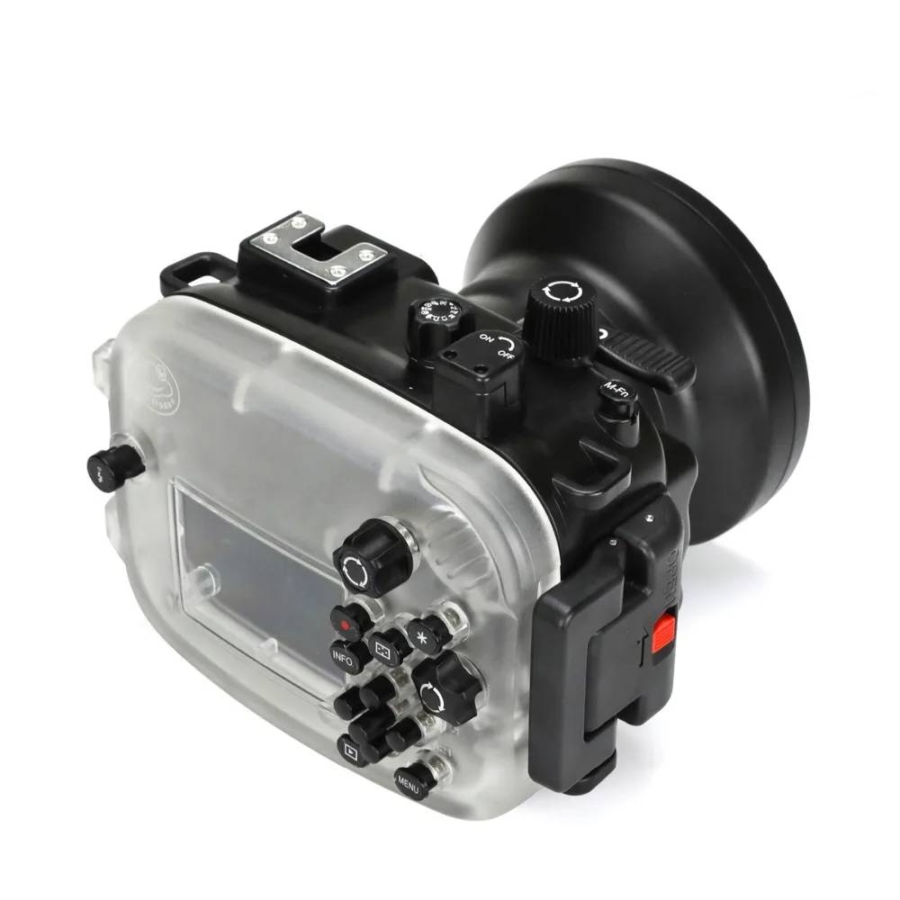 Корпус Подводной Камеры SeaFrogs 40 м/130 футов для объектива Canon EOS M6 (18 55 мм)|Сумки