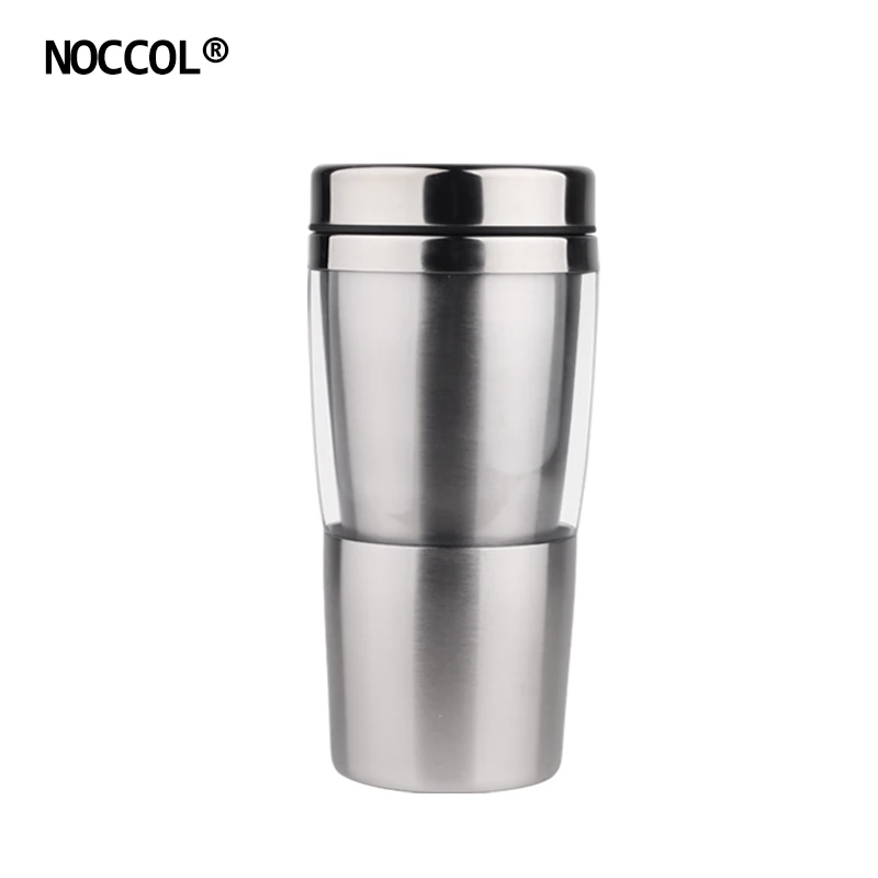 NOCCOL Экологичные кружки из нержавеющей стали кофейная чашка бутылка для напитков
