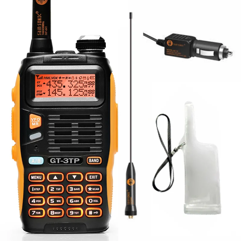 Baofeng GT-3 Mark II VHF/UHF 136-174/400-520MHz двухдиапазонный FM двухсторонний радиоприемник Walkie Talkie