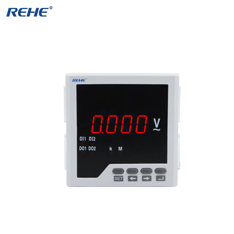 Цифровой вольтметр REHE AC RH AV31 96*96 мм светодиодный дисплей Rs485 производитель