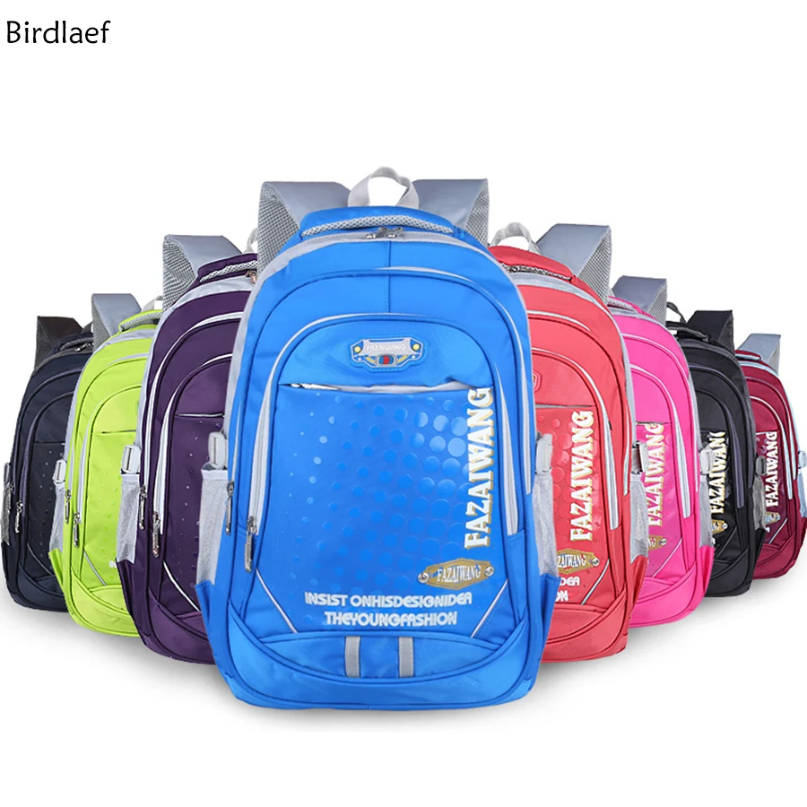 children's bag primary and secondary school student boy and girl large