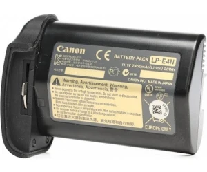 Canon LP-E4N 2450 мАч литий-ионный (li-Ion) черный | Электроника