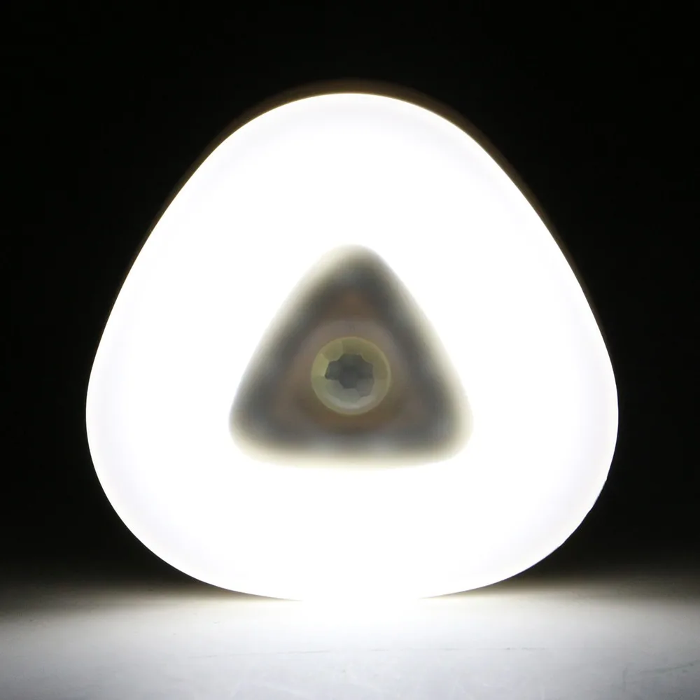 

LED Night Light PIR Sensor Motion LED Under Cabinet Light Energy Saving Wall Lamp AAA Battery Powered Lamp For Closet Bedroom