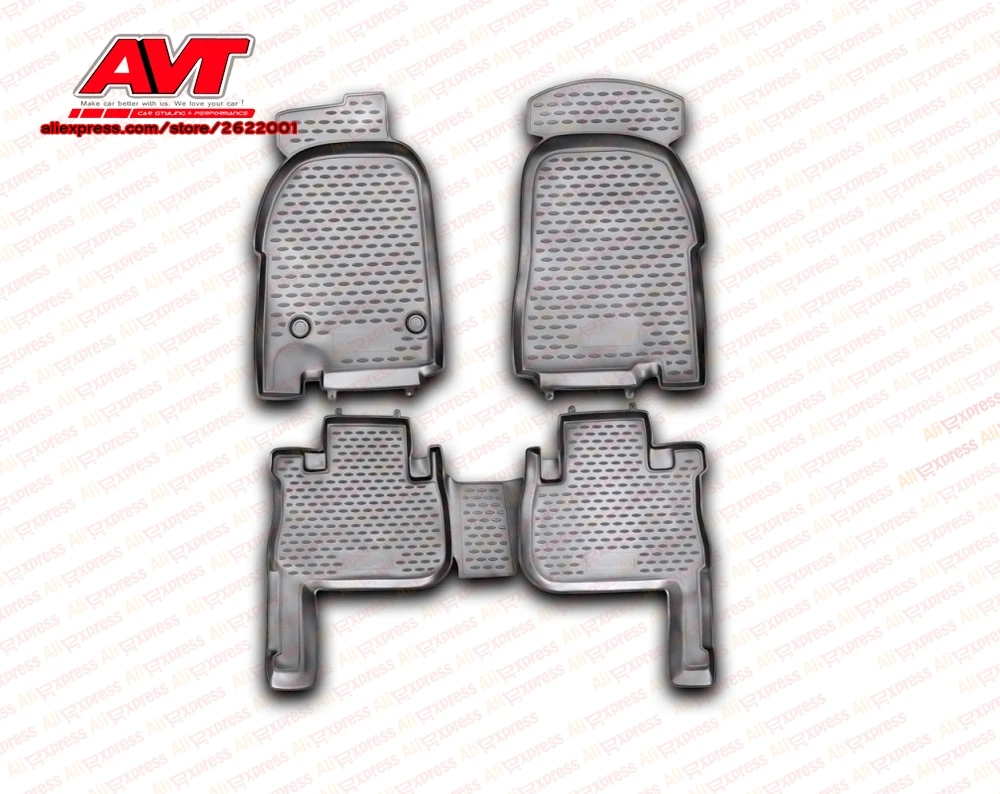 Коврики для Great Wall Wingle 3 2007-2011 4 шт. резиновые коврики Нескользящие аксессуары