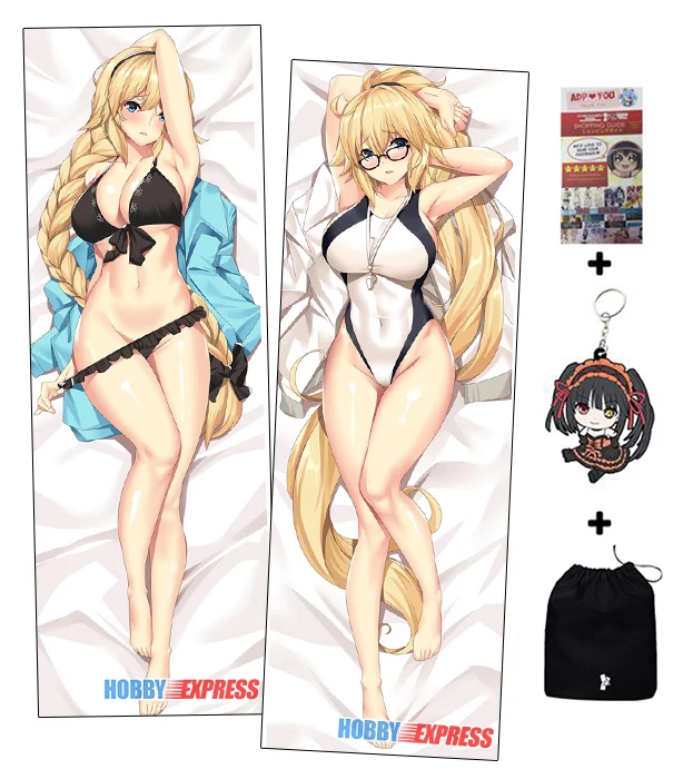 

Hobby Express Anime Dakimakura Japanese Otaku Waifu Hugging Body Pillow Cover Jeanne d'Arc ADP810001