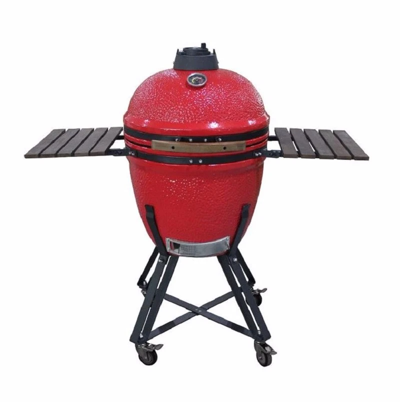 

Auplex High-quality Portable Backyard Cooking Charcoal Kamado 21" Grill Most Convenient Outdoor Egg Shaped Ceramic BBQ NO.AU-21
