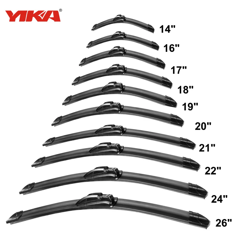 2017 High Quality Windscreen Wipers 14 26Plastic Strip Material Fit