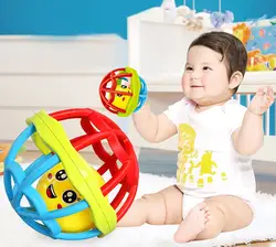 Забавная детская игрушка Детские игрушки мяч погремушки развивать ребенка интеллект Игрушки для маленьких детей ручной graspingball