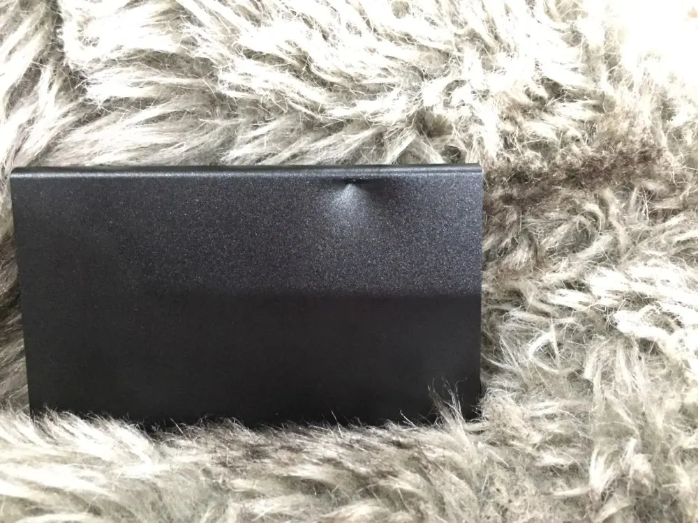 Automatically eject Credit Card Holder Solid Color Metal Bank Credit Card Package Business Card Holder Case Cartridge photo review