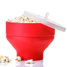 Из силикагеля оранжевый свч печь сложить с крышкой ведро для попкорна 20 см* 14,5 см-1 шт