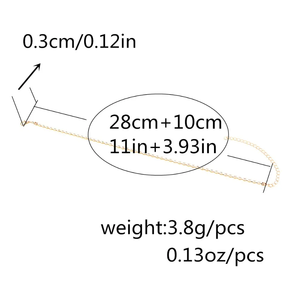 Bls-miracle Bohemian Pendant Necklaces For Women Vintage Gold Color Crystal  Choker Necklace Statement Jewelry Wholesale N299 - Image 6