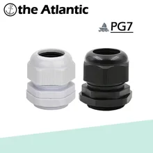 10 шт. PG7 IP68 Водонепроницаемый нейлоновый Пластиковый кабель сальник для герметизации провода, кабель, разъем для 3-6,5 мм кабель