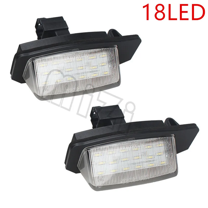 2Pcs 18LED Number License Plate Light font b Lamps b font plate font b lamp b