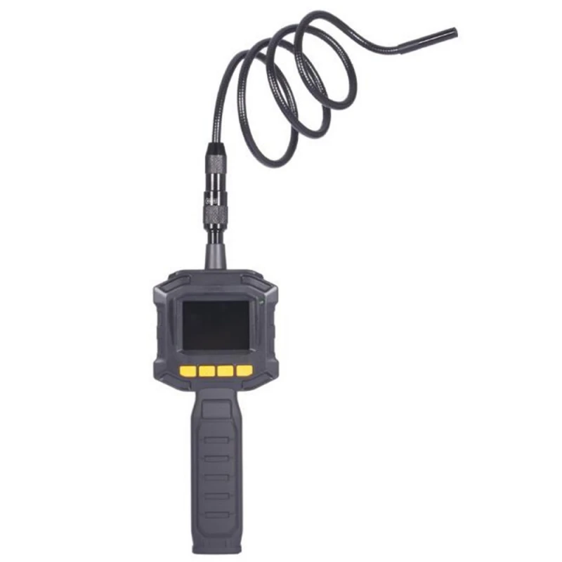 8mm Borescope Inspection Camera With 2.4Inch TFT-LCD Color Monitor Portable-AV-Handheld-Endoscope Camera Flexible Extended Tube_2_1