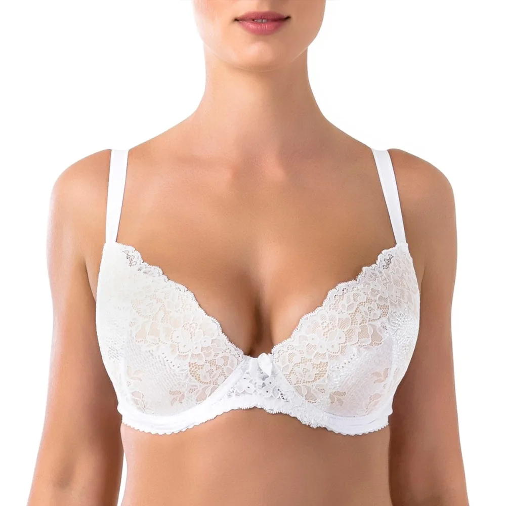 

ARDI Push Up Molded Bras for Women Underwear Lace Cotton Underwire Bra R2711-03